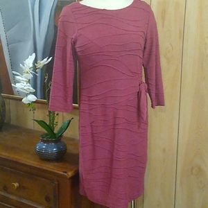 Dress with 3/4 sleeve